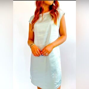 Elegant Light Blue Dress shift dress.